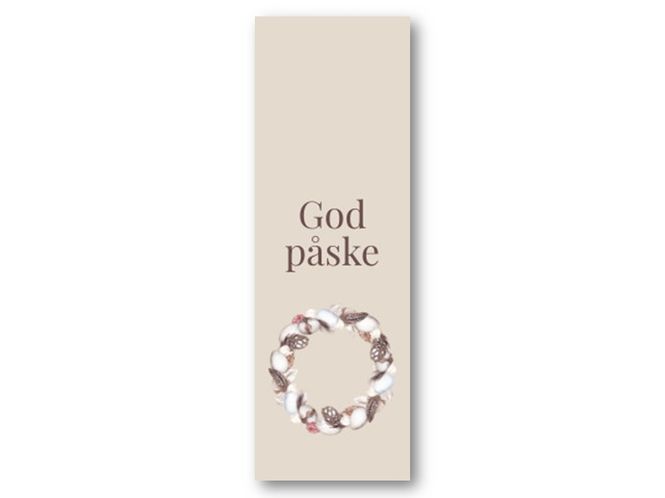Hovedbilde 50 stk | God påske | 5x15 cm
