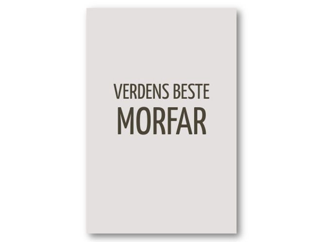 Hovedbilde 50 stk | Verdens beste morfar | 10x15 cm