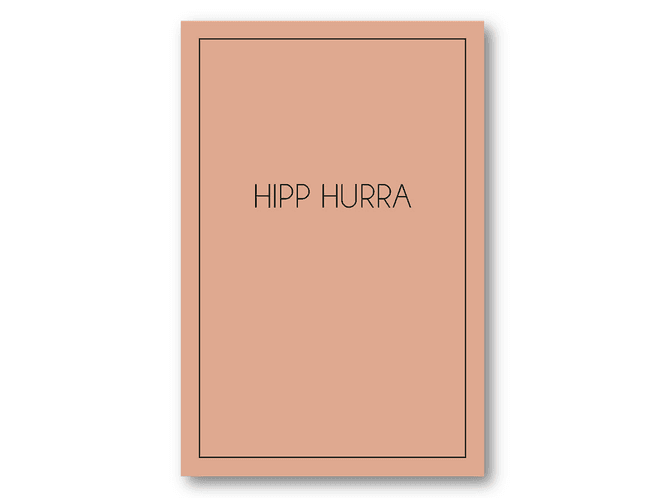 Hovedbilde 50 stk | Hipp hurra | 10x15 cm