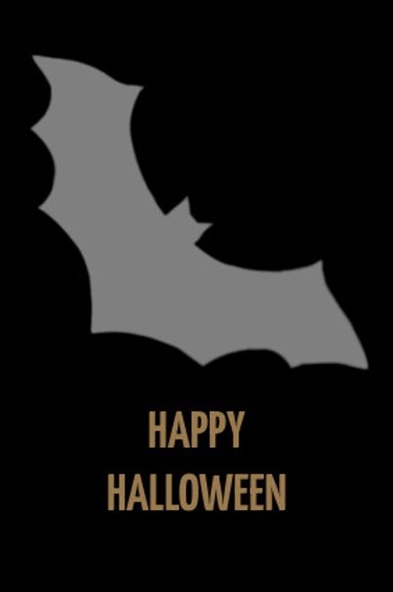 Hovedbilde 50 stk | Happy halloween | 10x15 cm | Gullskrift