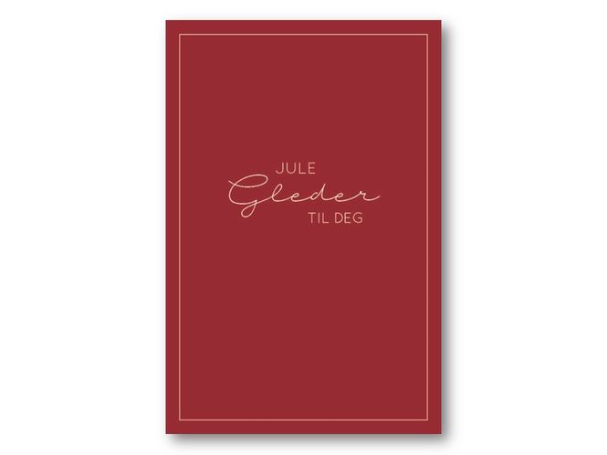 Hovedbilde 50 stk | Julegleder til deg | 10x15 cm