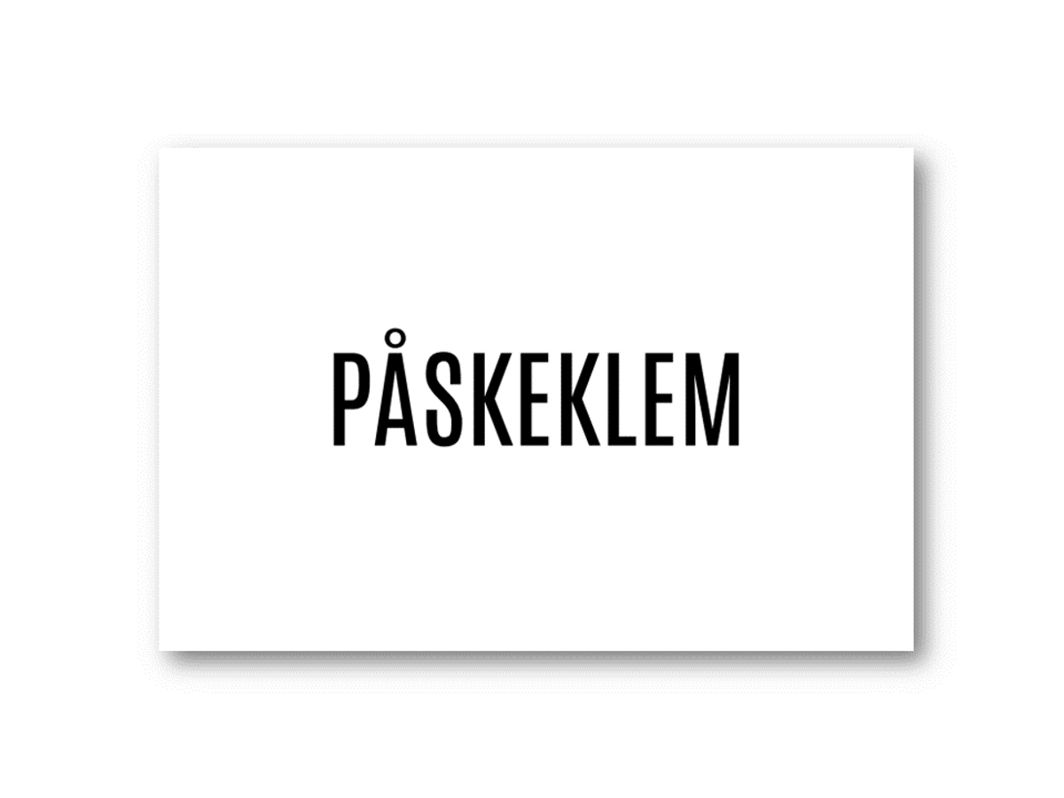 50 stk | Påskeklem | 10x15 cm