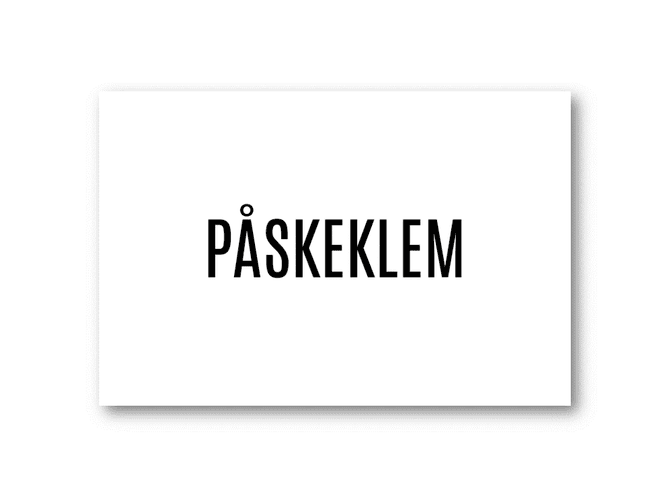 Hovedbilde 50 stk | Påskeklem | 10x15 cm