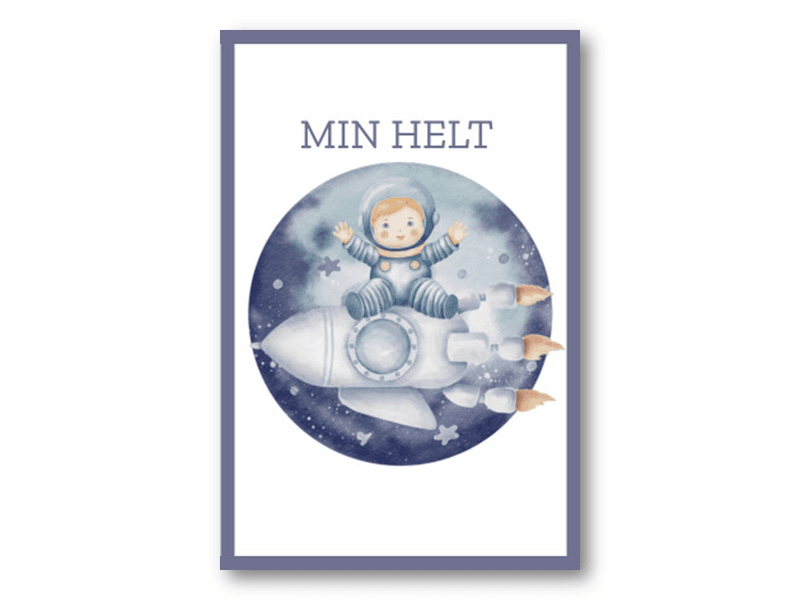 50 stk | Min helt | 10x15 cm
