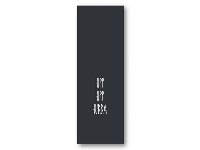 Hovedbilde 50 stk | Hipp hipp hurra | 5x15 cm