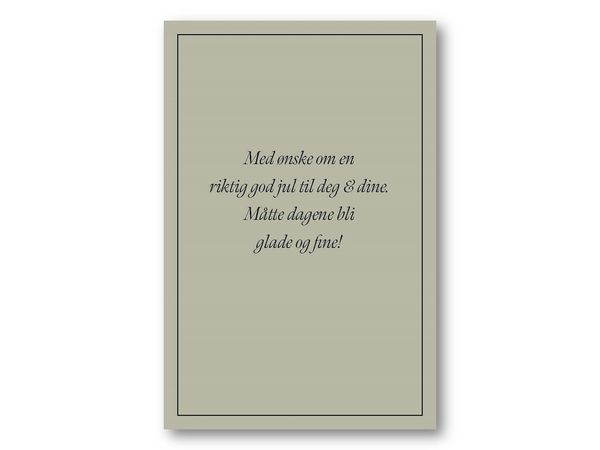 Hovedbilde 50 stk | Med ønske om en riktig god jul | 10x15 ...