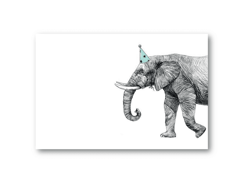 50 stk | Elefant | 10x15 cm